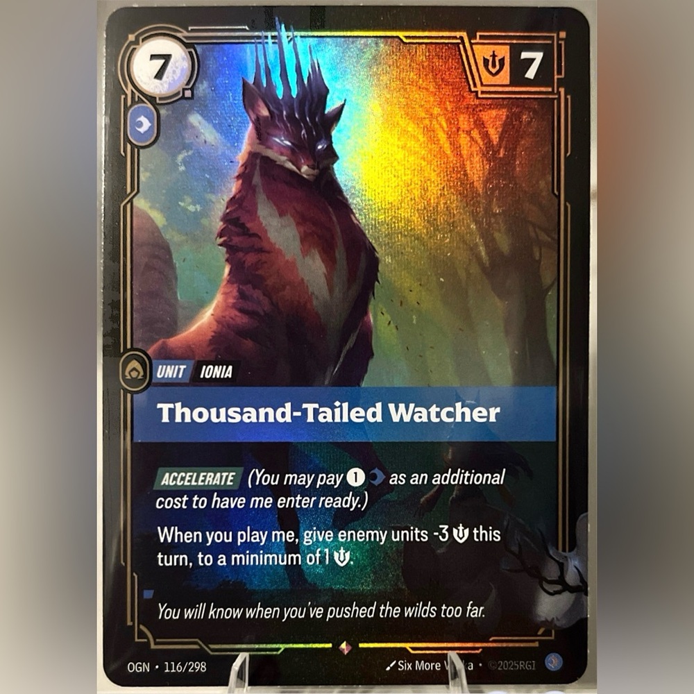 League Of Legends TCG: Origins (OGN) - THOUSAND-TAILED WATCHER 116/298 NM
